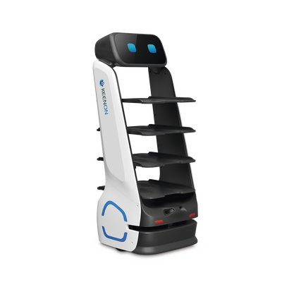 Robot de Entrega Dinerbot T9 / Capacidad de Carga 40 kg (88 lbs) / Pantalla Táctil HD 11.6" / Recarg - Image 2