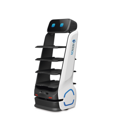 Robot de Entrega Dinerbot T9 / Capacidad de Carga 40 kg (88 lbs) / Pantalla Táctil HD 11.6" / Recarg