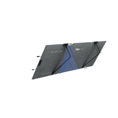 Módulo Solar Bifacial, Portátil y Flexible de 160W Recomendado para Estaciones Portátiles EcoFlow /