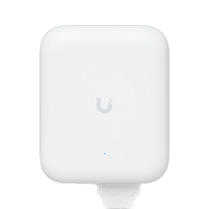Access Point UniFi WiFi U7 Outdoor WiFi 7 802.11be Doble Banda, MU-MIMO 2x2 en Cada Banda, Puerto de 2.5 GbE, Antena Sectorial Integrada de 90° en 2.4 GHz y 45° en 5 GHz, Conectores para Antenas Omnidireccionales (incluidas), No Incluye Inyector P